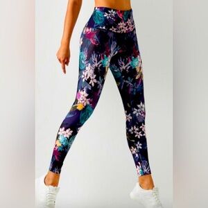 Lorna Jane Hyperbloom Secret Pocket Leggings small